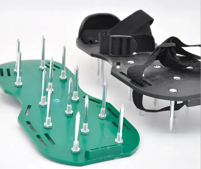 Garden Aeration Shoes with Spike Design for Lawns