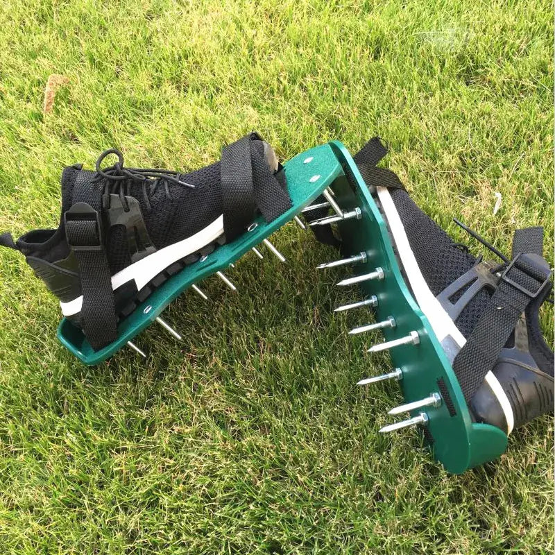 Garden Aeration Shoes with Spike Design for Lawns